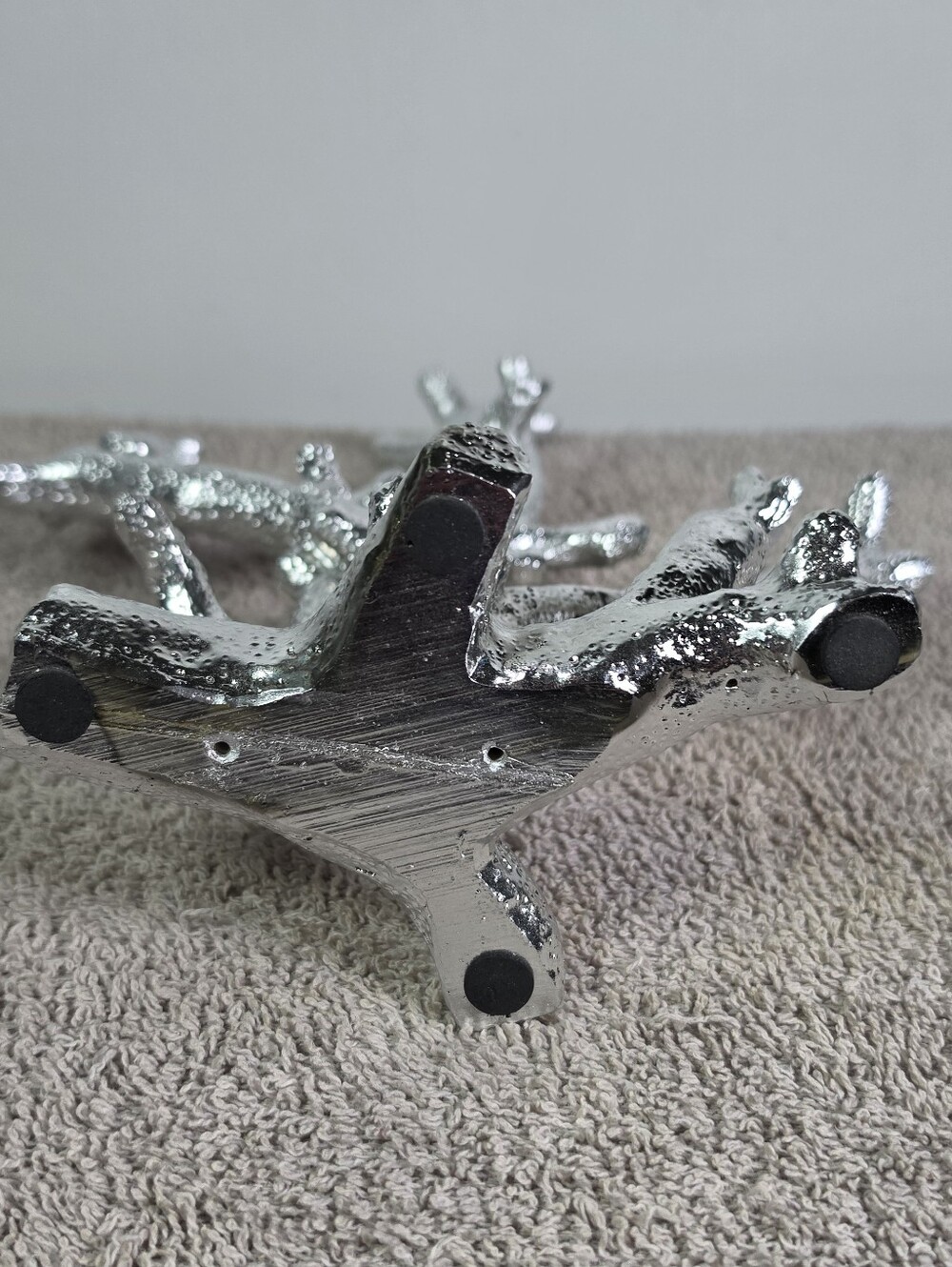 Metallic Coral Rerf Sculpture - Picture 8 of 11